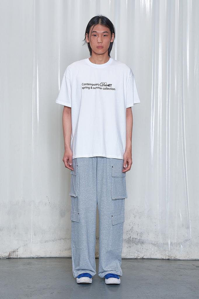 DEINET Contemporary T-Shirt In White