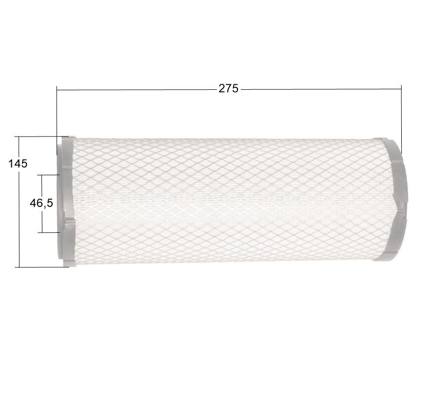 Loncin Centrifugal Pre-Air Filter 2V90(T230) Original Part 180100126-0001