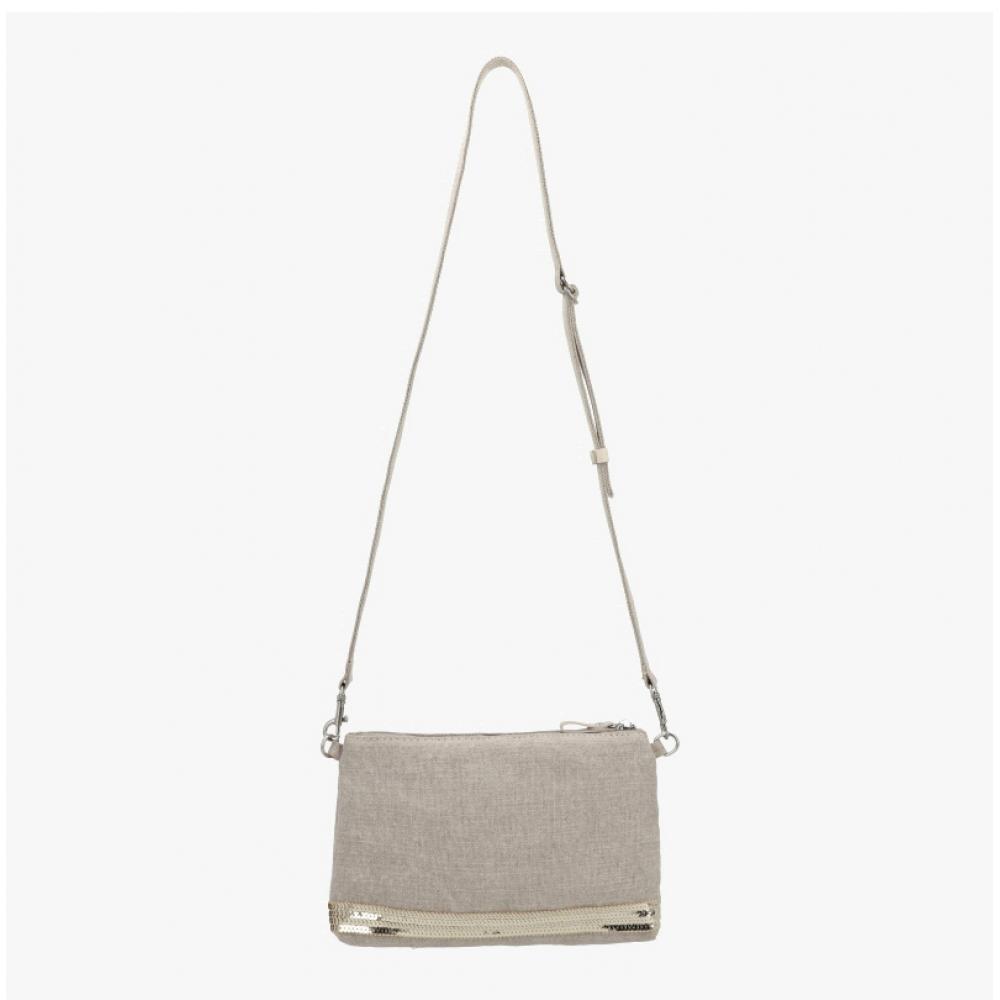 Vanessa Bruno 0pve31 V41071 018 Sequin Zipper Small Pouch Bag