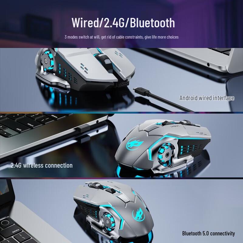 SooPii G34 Dual-Mode Wireless Gaming Mouse