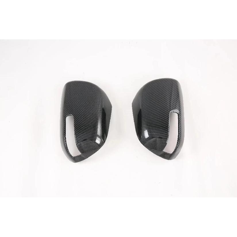 For Toyota Voxy Fortuner Alphard Noah Vellfire Estima Vanguard ACR50 ABS Carbon Fiber Door Rear View Mirror Cover Car Accessory