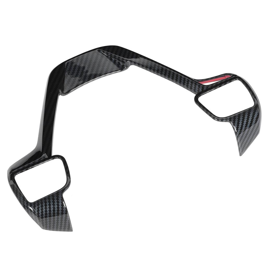 Steering Wheel Panel Cover Bezel Trim Insert Decor Carbon Fiber Style Fit for Sienna 20152020