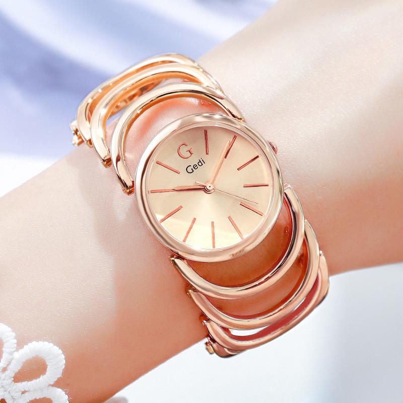Gedi Bohemia Fashion Waterproof Quartz Watch For Women With Decorative Dial