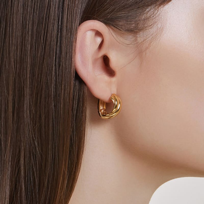 DIDIER DUBOT Selection D Brass Earrings JDREI4S95XX