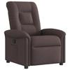 VidaXL Recliner Dark Brown Fabric, Armchair, TV Recliner, Stroller, Recliner for 4015621