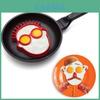 Óculos de Silicone Homem Frigideira de Ovo Utensílio de Cozinha para Assar