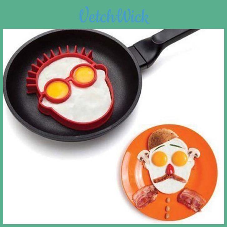 Silicone Eye Glasses Man Egg Fryer Kitchen Bakeware
