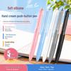 Soft Silicone Grip Multi-color Smooth Ink Pen for Students and Office Use