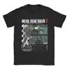 Bestseller Classic Action Game Metal Gear Solid Printed TShirt Unisex Loose Crew Neck Pure Cotton Short Sleeve Tshirt