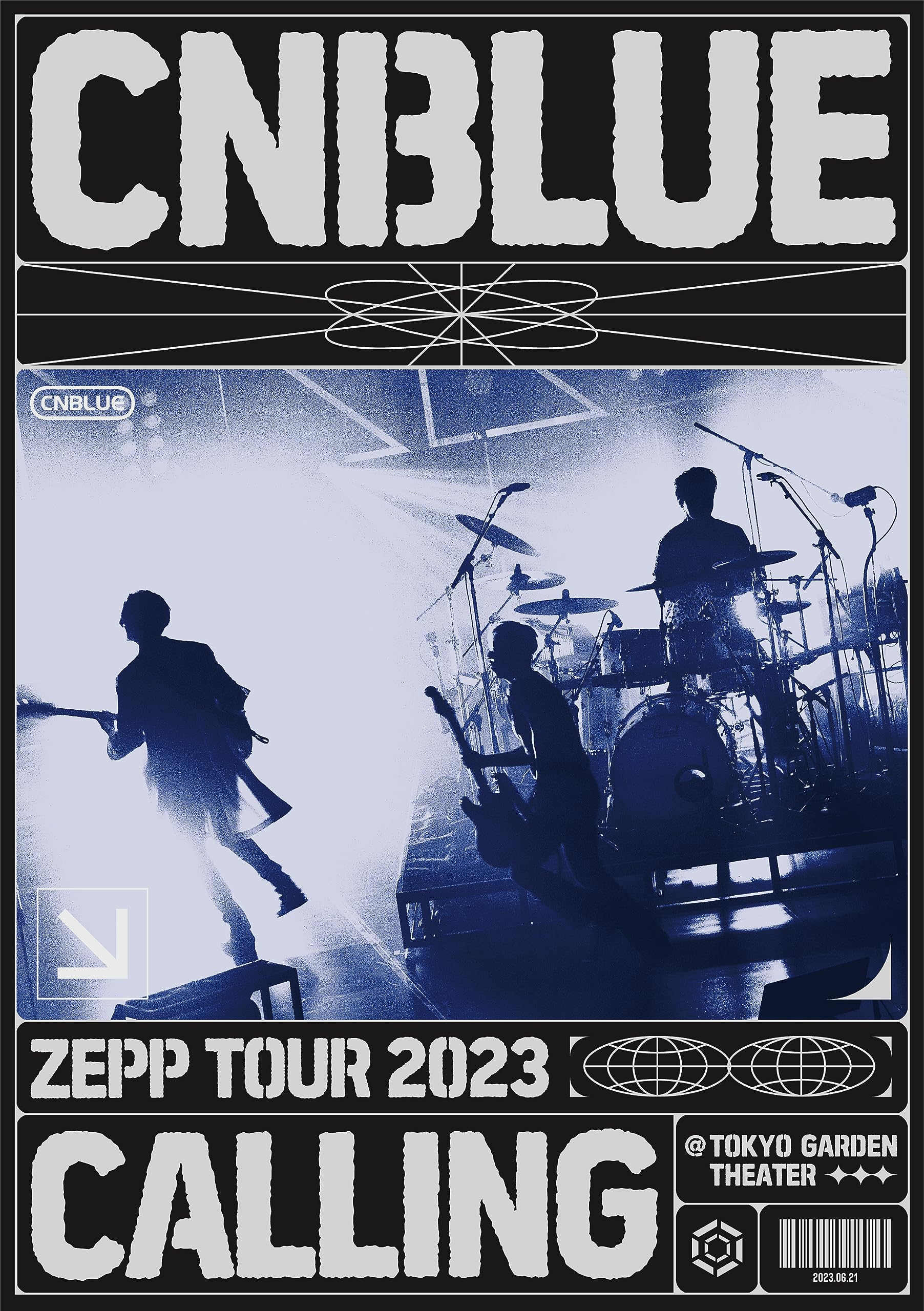 

CNBLUE ZEPP TOUR 2023 -CALLING- at TOKYO GARDEN THEATER (Normal Edition DVD) (w/o bonus) [DVD].