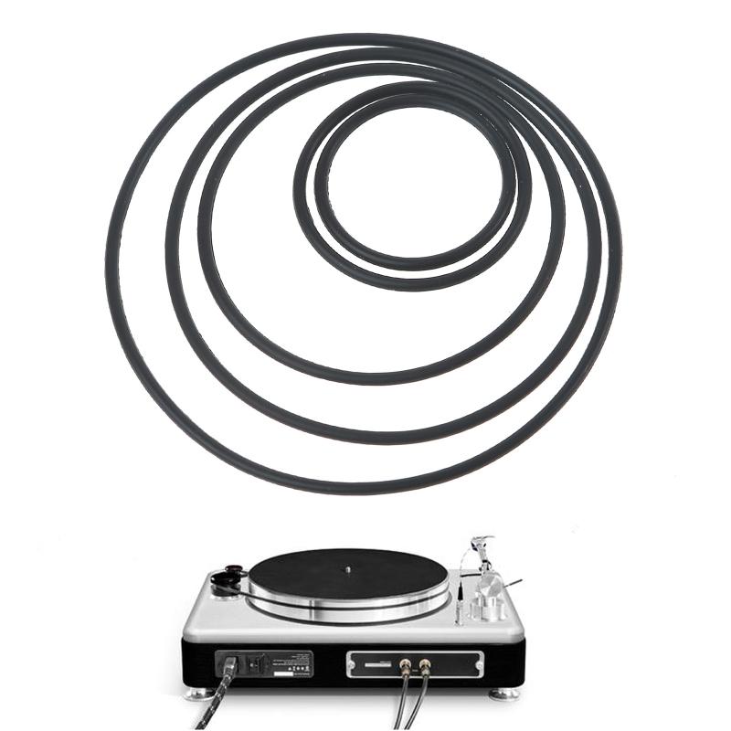 20Pcs 1.5mm Cassette Tape Rubber DVD Cassette Tape Recorder Turntable Strap Belt Durable Rubber Belts