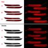 For Hyundai Sonata 2015 2016 2017 LED Rear Bumper Reflectors Running Dynamic Turn Signal Running Brake Lamps Car Accessories 12V