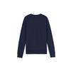 New Balance Sweatshirts Women's Dark Blue Crew Neck Thickened Regular WT03811-PGM