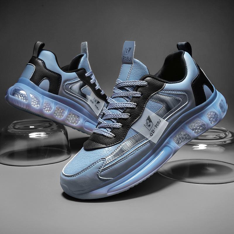 Fashion Men's Shoes Spring Tide Shoes 2024 New All-match Men's Casual Sports Shoes Korean Fashion Breathable Shoes