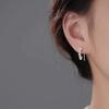 2024 Niche Style: Light Luxury Pearl & Sterling Silver Stud Earrings
