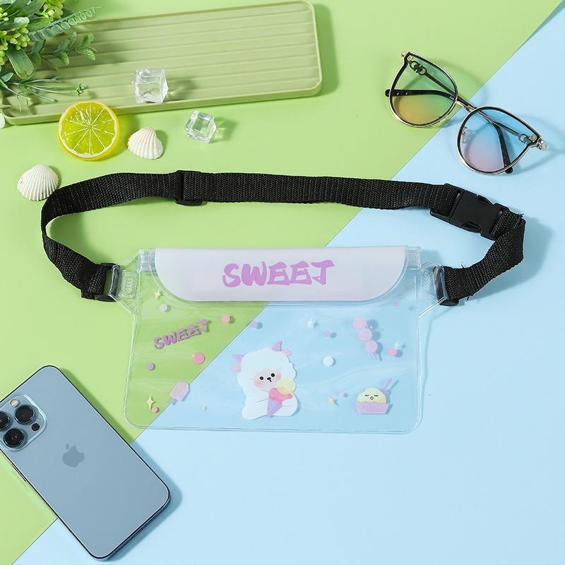 Mobile Phone Waterproof Bag, Diving, Rafting, Swimming Touch Screen Waterproof Bag, Mobile Phone Case, Storage Waist Bag