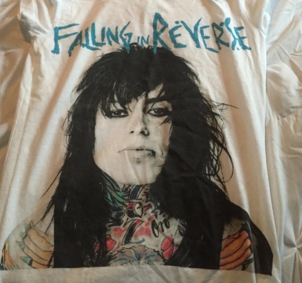 Falling In Reverse Music Band White T-Shirt Cotton S-234XL Unisex T-Shirt S