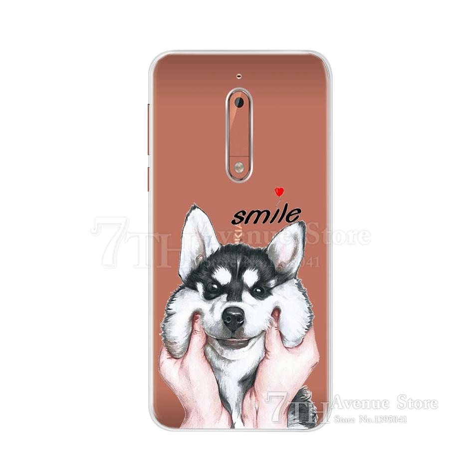For Nokia 5 Case 5.2" Cartoon Soft Silicone TPU Phone Case For Nokia 5 Nokia5 Global Dual TA-1024 TA-1053 TA-1044 Back Cover