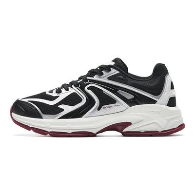 Millennium Ice River alla Moda Comode Versatili Resistenti all'Usura Scarpe Basse Stile Papà Sneakers Donna Nero Bianco 122338881-1