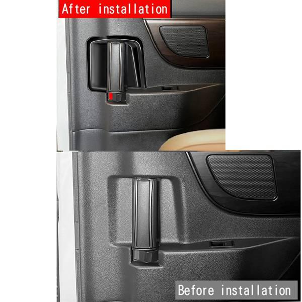

Gloss Black Interior Door Handle Covers for 2023+ Toyota Alphard 40 Series (1 Pair) Default Size