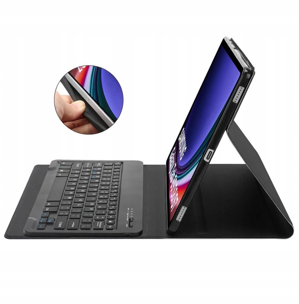 Tech-Protect Sc Pero + Klávesnice Galaxy Tab A9+ Plus 11.0 X210 / X215 / X216 Černá
