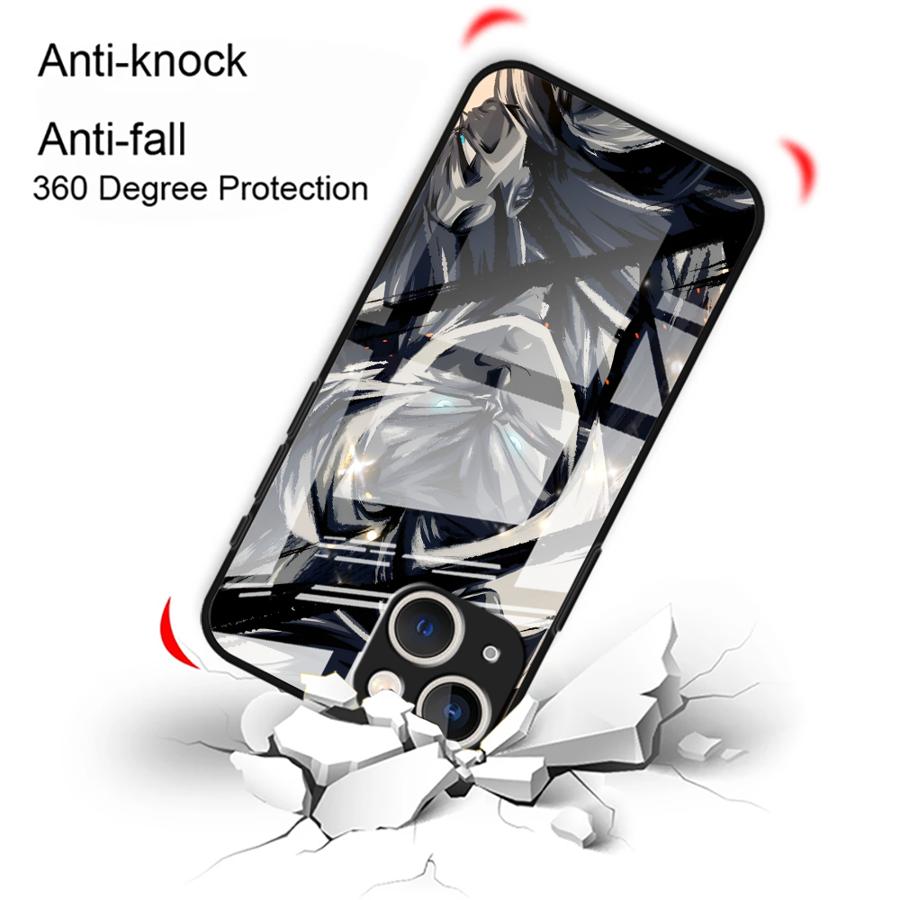 D-ragonS B-allS Goku Glass Phone Cover Case for iPhone 17 Pro Max 12 XR 8 14 11 16 Air 13 15 Plus