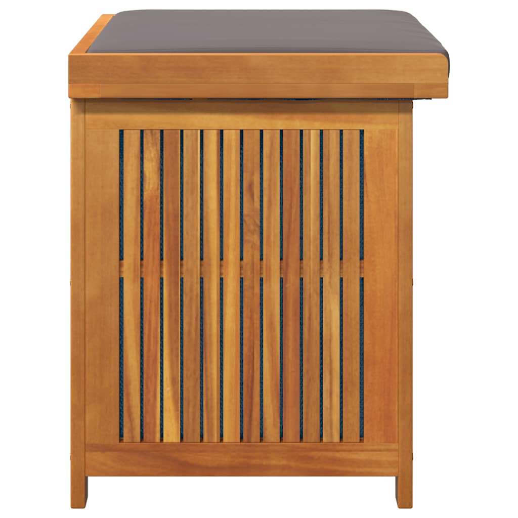 Outdoor Cushion Box 60x50x61 Cm Solid Acacia Wood