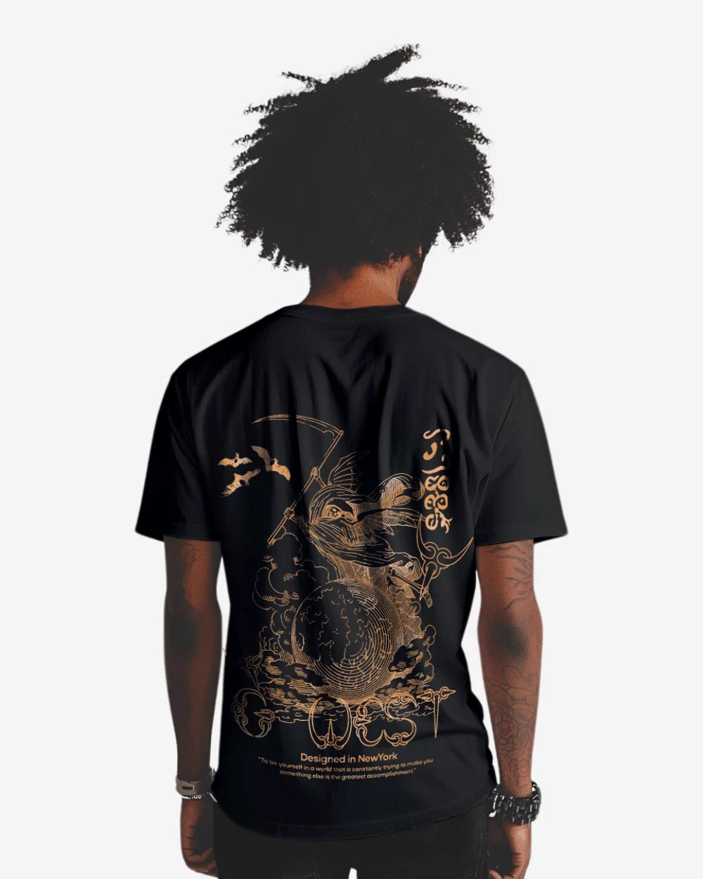 G West Regular Fit Reaper World T-Shirt M