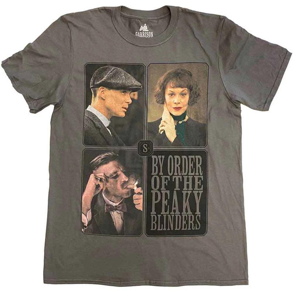 Peaky Blinders Unisex T-Shirt: Portraits Grid (X-Large) S