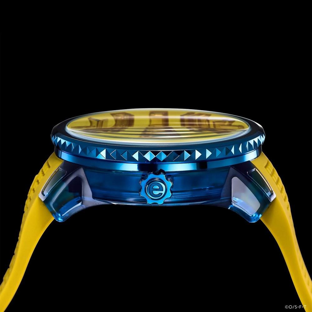 Tendence ONE PIECE Kollaborationsuhr Usopp Quarzmodell 10 ATM Wasserdicht Mineralglas Gelbes Zifferblatt Unisex