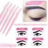 12pcs/bag Eyebrow Shaver Set Portable Eyebrow Trimmer Knives Gentle Face Safety Razor Easy Grooming Shaping Hair Removal Cutters