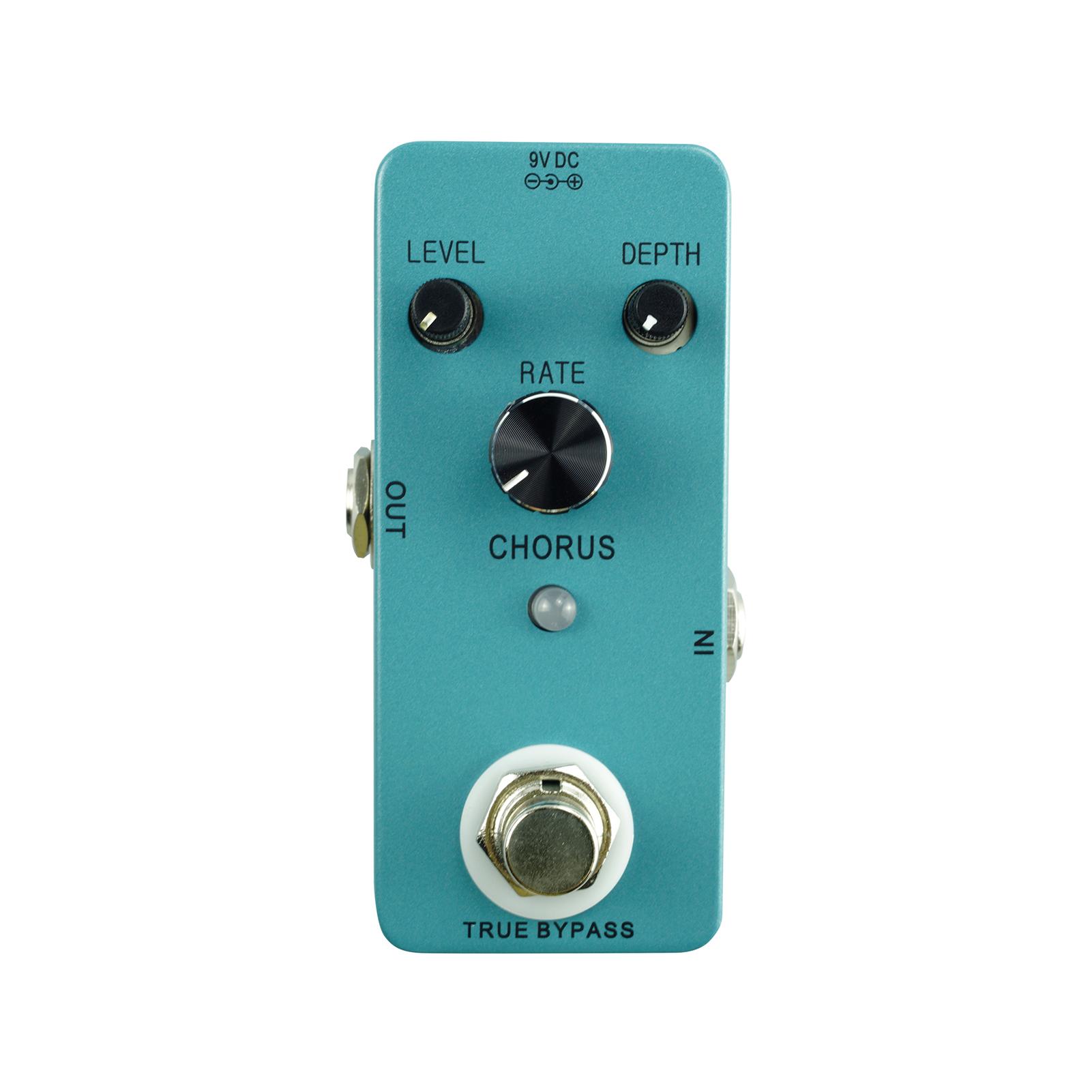 

M VAVE CHORUS Guitar Analog Classic Chorus Effect Pedal True Bypass Full Metal Shell, Chorus Volume Depth Speed