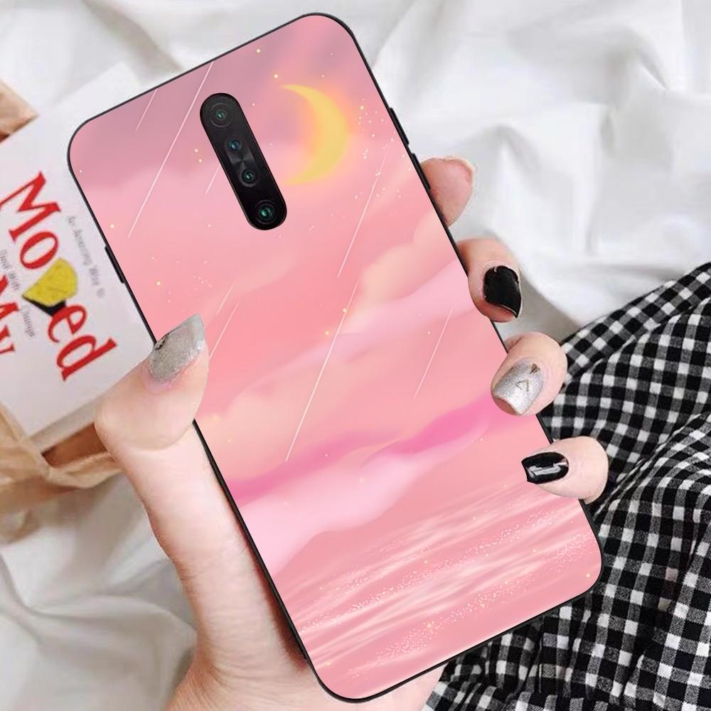 

Милый Небесно-Розовый Облачный Чехол Для Телефона Для Redmi 5 6 7 8 9 10 plus pro 6 7 8 9 A GO K20 K30 K40 pro plus F3 Fundas Redmi 9A