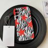 Leopard Print C-Cherry Star  Phone Case Black Silicone Soft For Samsung S25,S24,S21,S22,S23,S30,Ultra,S20,Plus,Fe,Lite