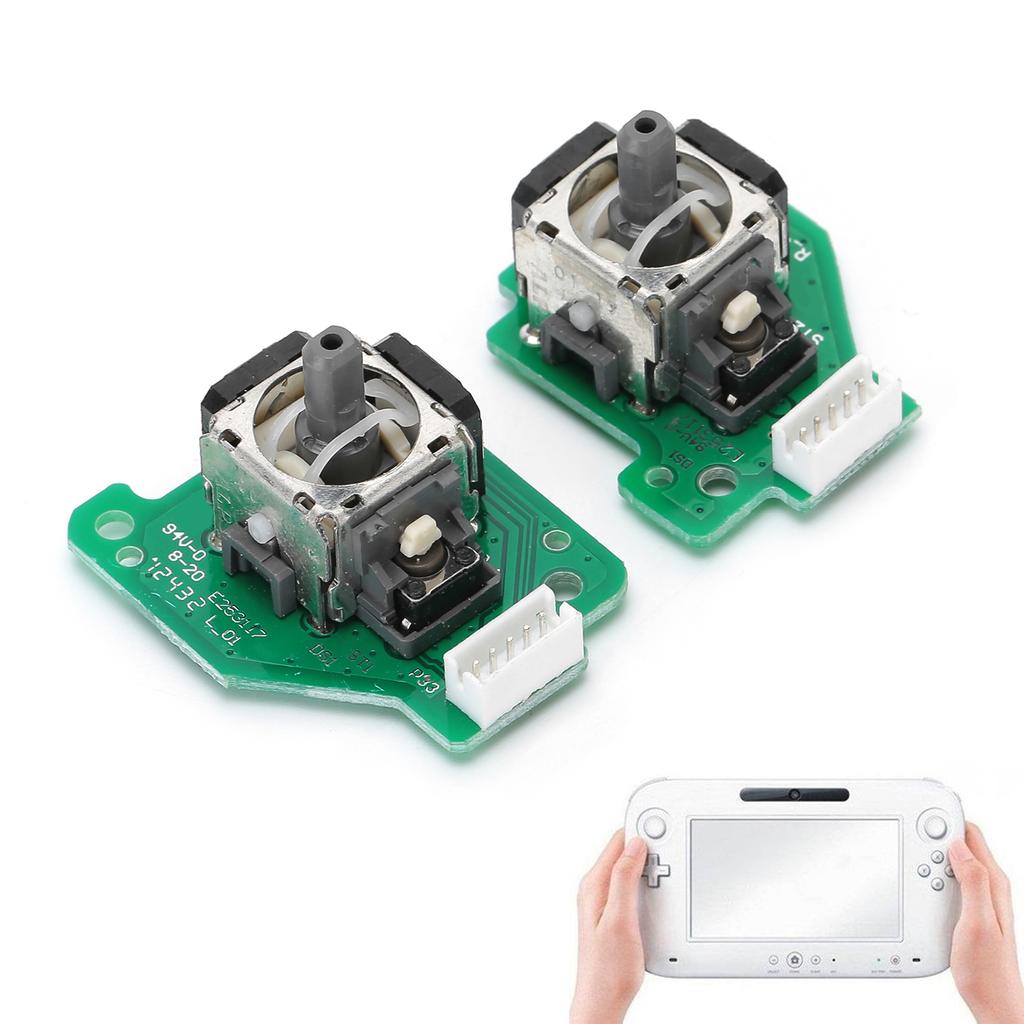 3D Left Right Joystick Rocker Repair Analog Gamepad Replacement Module Parts for wiiu