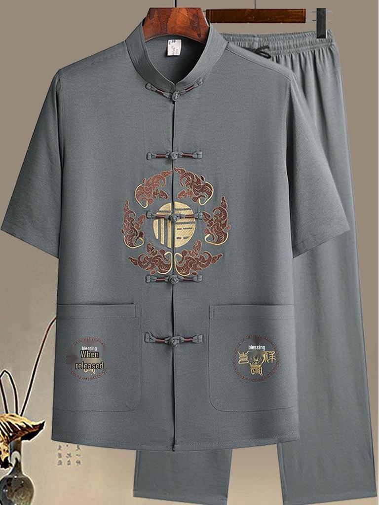 Hengyuanxiang Men's Plus Velvet Two-in-One Warm Shirt, Spring/Autumn Fashion Casual Top