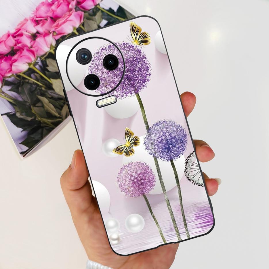 For Infinix Note 12 2023 Case X676C Cute Fashion Painted Cover Soft Silicone Phone Cases For Infinix Note 12 Pro 4G X676B Bumper