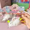 Big White Rabbit Soft Squeeze Toy - Stress Relief for Kids & Students