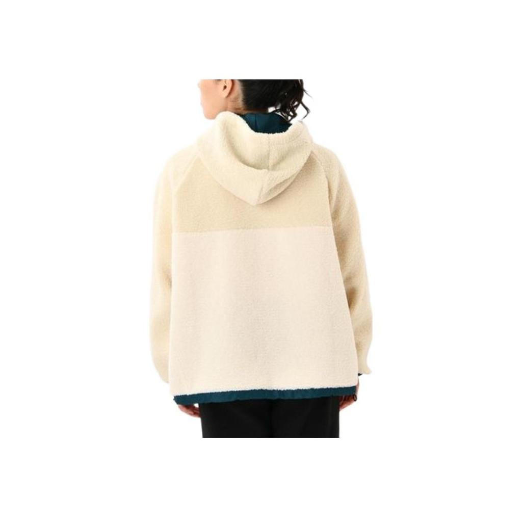 Vans Colorblock Hoodie Pullover Women Tops Oatmeal VN0A7YGX2N1