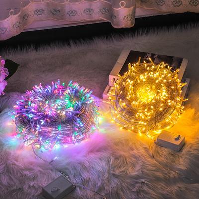 LED girliandos Spalvingos keičiančios spalvas Žvaigždutės Maži mirksintys žiburiai Kalėdų Dienos Vestuvių Dekoravimo Žiburiai Prekybos Centrai Lauko Apšvietimo Žiburiai