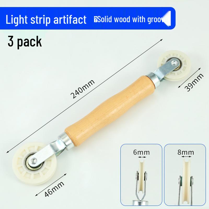 Universal 5-8mm Linear Light Strip Pressure Roller Tool