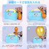 Deeplee Electric Balloon Electric For Air Pump for Rubber 2 Air Can be Used Japanese Instruction Manual Nozzle For Birthday Parties Pump, Blower,