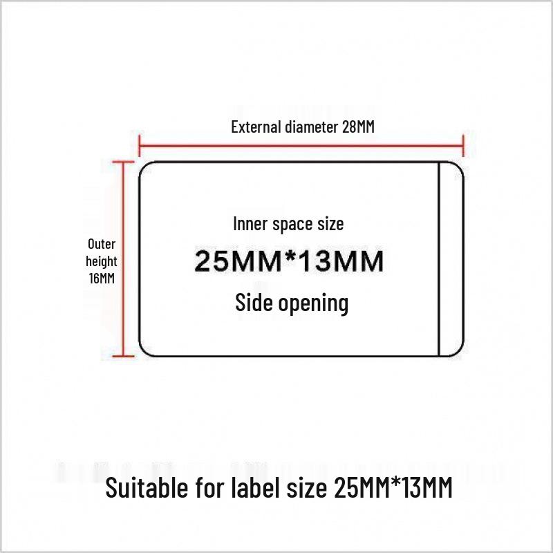 

Transparent Waterproof Jewelry Tag Protective Sleeve