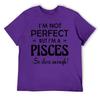 Pisces Twelve Constellation (11) T-shirt Crewneck Campaign  Joke T-shirts Hot Sale Travel USA Size