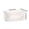 Plastic Disposable Mask Holder Free-punching Tissue Box Practical Mask Box  Home
