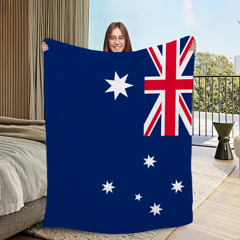 Australian Military flag Blanket Blanket for Couch Sofa Travel Home Hiking Picni Bed Beding Flannel Blanket birthday gift