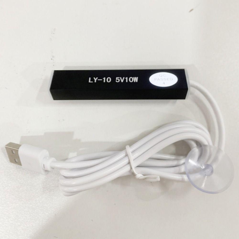 5/10W Fish Tank USB Heating Rod Energy Saving Thermostatic Turtle Heater Mini Aquarium Heater  Home