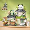 City Tea House Building Blocks Set Blocks Craft Toys DIY Toys Car Decoration Crafts Animation Derivatives Children Toys