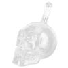 Skull Shape Glass Wine Bottle Transparent Whisky Bottle Container for Bar KTV Supplies1000ml
