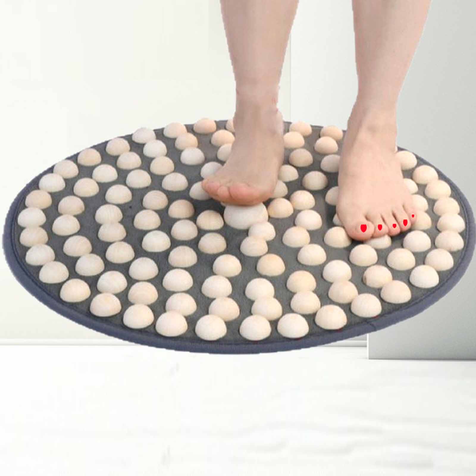 Acupressure Board for Ultra-Slow Running, Toe Pressure Foot Pedal, In-Place Running Massage, Foot Sole Soft Pad One Size